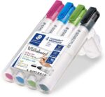 Staedtler Lumocolor 351 Confezione da 4 pennarelli per lavagna bianca - Asciugatura rapida - Colori assortiti - immagine 2