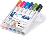 Staedtler Lumocolor 351 Confezione da 6 pennarelli per lavagna bianca - Asciugatura rapida - Colori assortiti - immagine 2