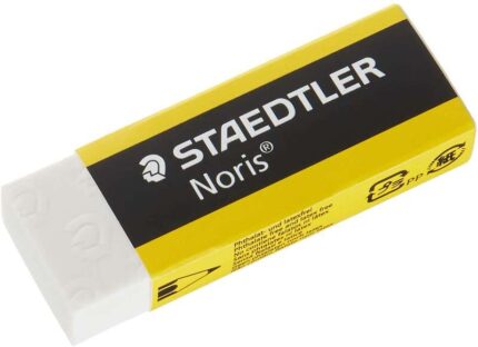 Staedtler Noris 526 N20 Gomma da cancellare - Alta qualità - Minimi residui - Colore bianco