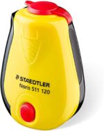 Staedtler Noris 120 Confezione da 3 matite esagonali in grafite + gomma + temperino - Mina HB ultra resistente da 2 mm - Legno proveniente da foreste sostenibili - immagine 4