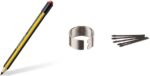 Staedtler Noris Digital Jumbo Pack con matita digitale + 5 punte di ricambio - Superficie antiscivolo - Non necessita di ricarica - immagine 2