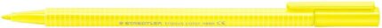 Staedtler Triplus Color 323 Pennarello a punta fine - Tratto di circa 1 mm - Inchiostro a base d'acqua - Colore giallo neon
