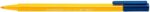 Staedtler Triplus Color 323 Pennarello a punta fine - Tratto di circa 1 mm - Inchiostro a base d'acqua - Colore giallo intenso