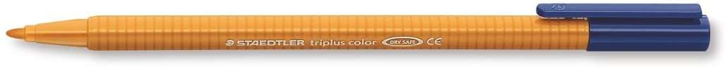 Staedtler Triplus Color 323 Pennarello a punta fine - Tratto di circa 1 mm - Inchiostro a base d'acqua - Colore ocra dorato