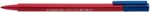 Staedtler Triplus Color 323 Pennarello a punta fine - Tratto 1 mm circa - Inchiostro a base d'acqua - Colore rosso carminio