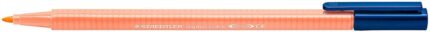 Staedtler Triplus Color 323 Pennarello a punta fine - Tratto circa 1 mm - Inchiostro a base d'acqua - Colore salmone