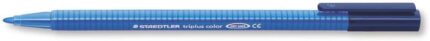 Staedtler Triplus Color 323 Pennarello a punta fine - Tratto circa 1 mm - Inchiostro a base d'acqua - Colore blu