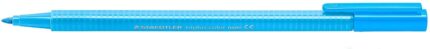 Staedtler Triplus Color 323 Pennarello a punta fine - Tratto circa 1 mm - Inchiostro a base d'acqua - Colore blu neon