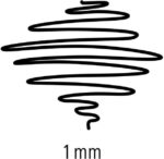 Staedtler Triplus Color 323 Pennarello a punta fine - Tratto circa 1 mm - Inchiostro a base d'acqua - Colore blu cobalto - immagine 3