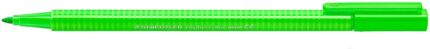 Staedtler Triplus Color 323 Pennarello a punta fine - Tratto circa 1 mm - Inchiostro a base d'acqua - Colore verde neon