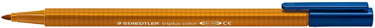Staedtler Triplus Color 323 Pennarello a punta fine - Tratto circa 1 mm - Inchiostro a base d'acqua - Marrone chiaro