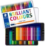 Staedtler Triplus Color 323 Confezione da 50 pennarelli a punta fine - Tratto 1 mm circa - Inchiostro a base d'acqua - Colori assortiti - immagine 2