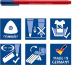 Staedtler Triplus Color 323 Confezione da 26 pennarelli a punta fine - Tratto 1 mm circa - Inchiostro a base d'acqua - Colori assortiti - immagine 3