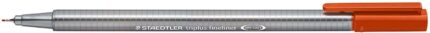 Staedtler Triplus Fineliner 334 Pennarello a punta fine - Tratto da 0