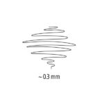 Staedtler Triplus Fineliner 334 Confezione da 6 pennarelli a punta fine - Tratto circa 0,3 mm - Inchiostro a base d'acqua - Colori assortiti - immagine 5