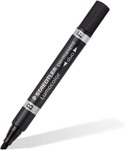 Staedtler Lumocolor 348 Pennarello indelebile a doppia punta F da 0