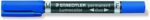 Staedtler Lumocolor 348 Pennarello permanente a doppia punta - Asciugatura rapida - Colore blu - immagine 2