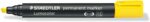 Staedtler Lumocolor 350 Pennarello permanente - Punta smussata 2-5 mm circa - Inchiostro a base alcolica - Asciugatura rapida - Colore giallo - immagine 2