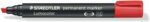 Staedtler Lumocolor 350 Pennarello indelebile - Punta smussata 2-5 mm circa - Inchiostro a base alcolica - Asciugatura rapida - Colore rosso - immagine 2
