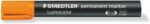 Staedtler Lumocolor 350 Pennarello permanente - Punta smussata 2-5 mm circa - Inchiostro a base alcolica - Asciugatura rapida - Colore arancione