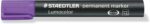 Staedtler Lumocolor 350 Pennarello permanente - Punta smussata 2-5 mm circa - Inchiostro a base di alcool - Asciugatura rapida - Colore viola
