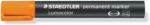 Staedtler Lumocolor 352 Pennarello permanente - Punta tonda - Tratto di circa 2 mm - Cappuccio con clip - Asciugatura rapida - Colore arancione