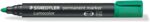 Staedtler Lumocolor 352 Pennarello permanente - Punta tonda - Tratto circa 2 mm - Cappuccio con clip - Asciugatura rapida - Colore verde - immagine 2