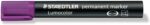 Staedtler Lumocolor 352 Pennarello permanente - Punta tonda - Tratto di circa 2 mm - Cappuccio con clip - Asciugatura rapida - Colore viola
