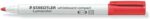 Staedtler Lumocolor 341 Pennarello per lavagna bianca - Punta smussata 1 - 2 mm circa - Asciugatura rapida - Colore rosso