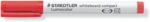 Staedtler Lumocolor 341 Pennarello per lavagna bianca - Punta smussata 1 - 2 mm circa - Asciugatura rapida - Colore rosso - immagine 2