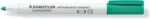Staedtler Lumocolor 341 Pennarello per lavagna bianca - Punta smussata 1 - 2 mm circa - Asciugatura rapida - Colore verde