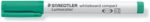 Staedtler Lumocolor 341 Pennarello per lavagna bianca - Punta smussata 1 - 2 mm circa - Asciugatura rapida - Colore verde - immagine 2