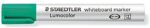 Staedtler Lumocolor 351 Pennarello per lavagna bianca - Punta smussata 2 - 5 mm circa - Asciugatura rapida - Colore verde