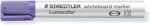 Staedtler Lumocolor 351 Pennarello per lavagna bianca - Punta tonda - Tratto 2 mm - Cappuccio con clip - Colore viola - immagine 2