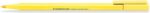 Staedtler Triplus Textsurfer 362 Pennarello fluorescente - Punta smussata 1 - 5 mm circa - Inchiostro a base d'acqua - Colore giallo chiaro