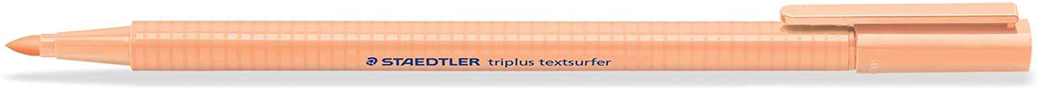 Staedtler Triplus Textsurfer 362 Pennarello fluorescente - Tratto da 1 a 4 mm circa - Inchiostro a base d'acqua - Colore pesca