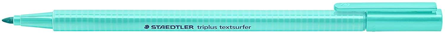 Staedtler Triplus Textsurfer 362 Pennarello fluorescente - Tratto da 1 a 4 mm circa - Inchiostro a base d'acqua - Colore menta