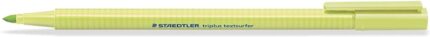 Staedtler Triplus Textsurfer 362 Pennarello fluorescente - Larghezza tratto da 1 a 4 mm circa - Inchiostro a base d'acqua - Colore verde lime