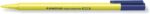 Staedtler Triplus Textsurfer 362 Pennarello fluorescente - Punta smussata 1 - 4 mm circa - Inchiostro a base d'acqua - Colore giallo