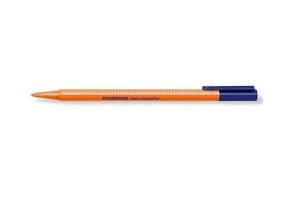 Staedtler Triplus Textsurfer 362 Pennarello fluorescente - Punta smussata 1 - 4 mm circa - Inchiostro a base d'acqua - Colore arancione