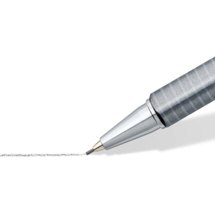7 mm - Punta retrattile - Design ergonomico - Colore grigio