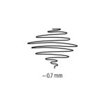 Staedtler Triplus Micro 774 Portamine 0,7 mm - Punta retrattile - Design ergonomico - Colore grigio - immagine 5
