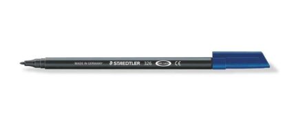 Staedtler Noris 326 Pennarello a punta fine - Tratto circa 1 mm - Inchiostro a base d'acqua - Colore Nero