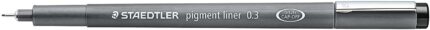Staedtler Pigment Liner 308 Pennarello calibrato - Tratto 0