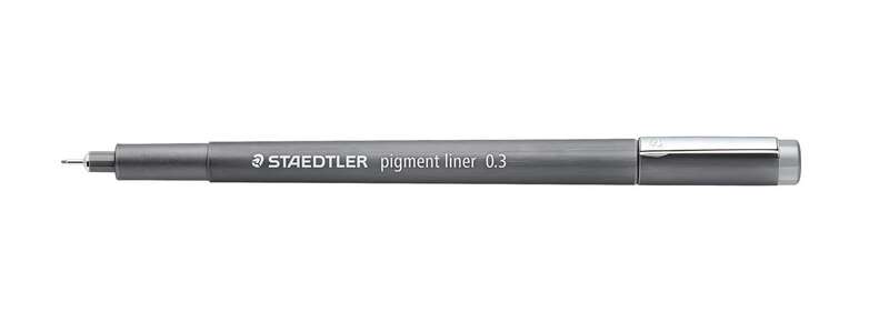 Staedtler Pigment Liner 308 Pennarello calibrato - Tratto 0