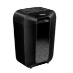 Fellowes LX70 Distruggidocumenti manuale 18L - Distrugge fino a 11 fogli - Particelle da 4x40 mm - Livello di sicurezza DIN P-4 - Blocco di sicurezza - Colore nero - immagine 3