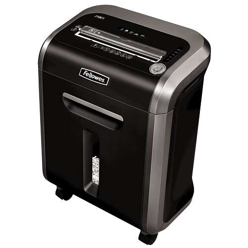 Fellowes 79Ci Distruggidocumenti manuale a taglio in particelle P-4 - Distrugge fino a 16 fogli - Capacità del cestino 23 L - Colore nero