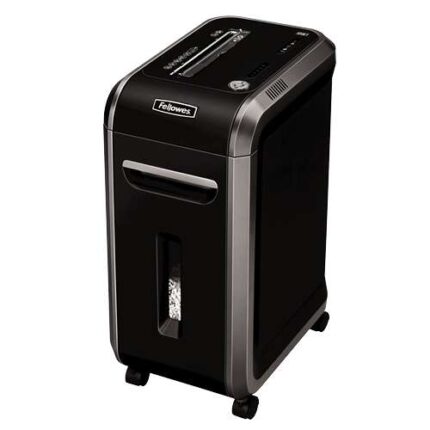 Fellowes 99Ci Distruggidocumenti Manuale a Taglio a Granuli P-4 - Distrugge fino a 18 fogli - Cestino da 34 L - Colore Nero