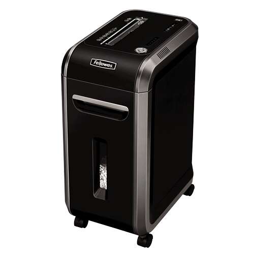 Fellowes 99Ci Distruggidocumenti Manuale a Taglio a Granuli P-4 - Distrugge fino a 18 fogli - Cestino da 34 L - Colore Nero