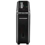 Fellowes 125i Distruggidocumenti manuale a strisce - Distrugge fino a 18 fogli - Cestino da 53 litri - Colore nero/argento - immagine 3